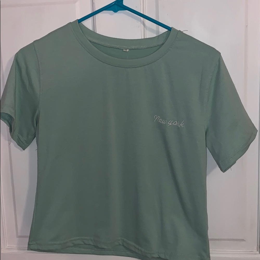 New York crop top